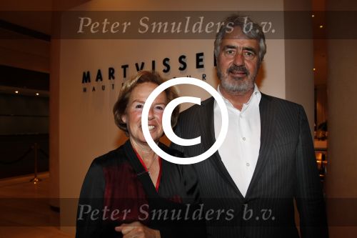 Amsterdam 10 maart 2012
Modeshow Mart Visser in het hilton hotel. Pieter en Nina Storms
Peter Smulders bv