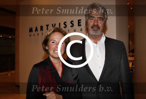 Amsterdam 10 maart 2012
Modeshow Mart Visser in het hilton hotel. Pieter en Nina Storms
Peter Smulders bv