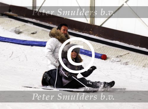 Velsen 31 januari 2012
Gerard Joling en Patricia Paay presenteren cover 100% NL in snowworld.
Peter Smulders bv