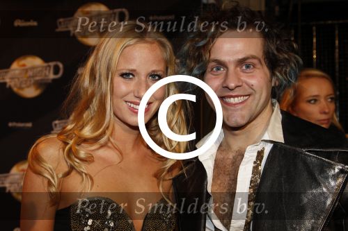 Amsterdam 17 februari 2012
Premiere Saturday night fever in Carre.
Paul Turner met danseres
Peter Smulders bv