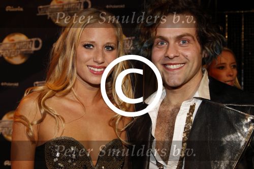 Amsterdam 17 februari 2012
Premiere Saturday night fever in Carre.
Paul Turner met danseres
Peter Smulders bv