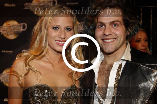 Amsterdam 17 februari 2012
Premiere Saturday night fever in Carre.
Paul Turner met danseres
Peter Smulders bv
