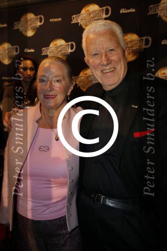 Amsterdam 17 februari 2012
Premiere Saturday night fever in Carre.
Paul v Gorcum met zijn vrouw Lenie v Gorcum
Peter Smulders bv