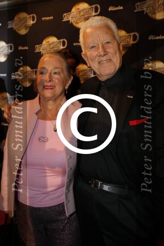 Amsterdam 17 februari 2012
Premiere Saturday night fever in Carre.
Paul v Gorcum met zijn vrouw Lenie v Gorcum
Peter Smulders bv