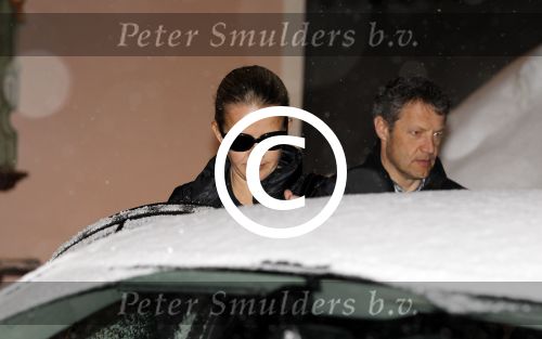 Lech 19 februari 2012
Prinses mabel Wisse Smit en Prins Willem Alexander vertrekken vanuit Hotel Post naar het ziekenhuis in Innsbruck waar Prins Friso ligt na zijn skiongeluk.
Peter Smulders bv