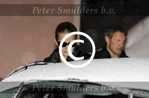 Lech 19 februari 2012
Prinses mabel Wisse Smit en Prins Willem Alexander vertrekken vanuit Hotel Post naar het ziekenhuis in Innsbruck waar Prins Friso ligt na zijn skiongeluk.
Peter Smulders bv