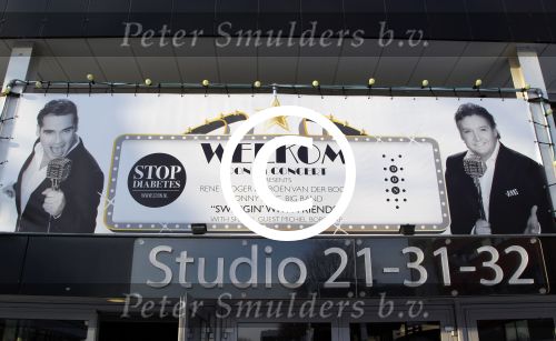 Hilversum 5 februari 2012
Optreden Jeroen v d Boom en Rene Froger in studio 21 voor de stichting DON.
Peter Smulders bv