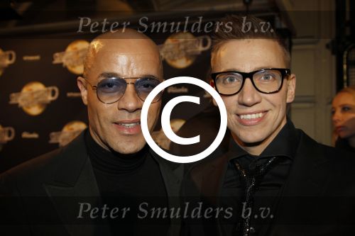 Amsterdam 17 februari 2012
Premiere Saturday night fever in Carre.
Stanley Burleson met partner
Peter Smulders bv