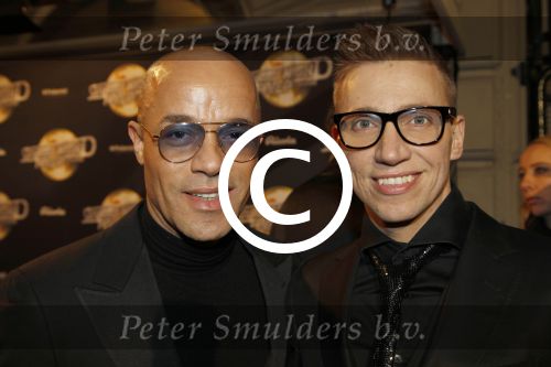 Amsterdam 17 februari 2012
Premiere Saturday night fever in Carre.
Stanley Burleson met partner
Peter Smulders bv