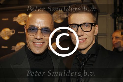 Amsterdam 17 februari 2012
Premiere Saturday night fever in Carre.
Stanley Burleson met partner
Peter Smulders bv