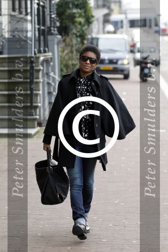Amsterdam 9 maart 2012
Sylvana Simons op straat in Amsterdam.
Peter Smulders bv