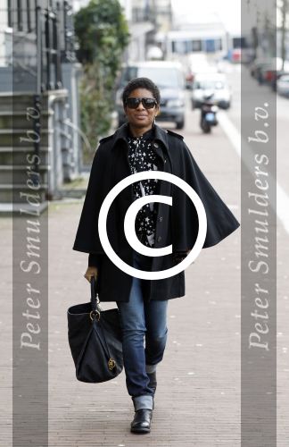 Amsterdam 9 maart 2012
Sylvana Simons op straat in Amsterdam.
Peter Smulders bv