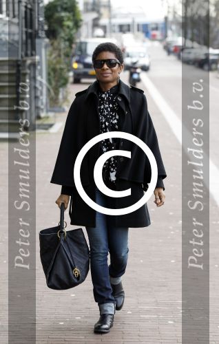 Amsterdam 9 maart 2012
Sylvana Simons op straat in Amsterdam.
Peter Smulders bv