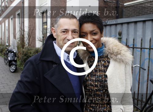 Amsterdam 18 maart 2012
Babyshower Nicolette v Dam en Bas Smit bij Artis. Sylvana Simons met Ronald Kahn
Peter Smulders bv