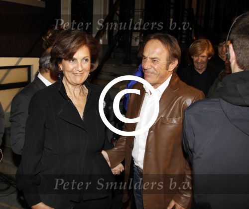 Amsterdam 17 februari 2012
Premiere Saturday night fever in Carre.
Sylvia Toth met nieuwe partner
Peter Smulders bv