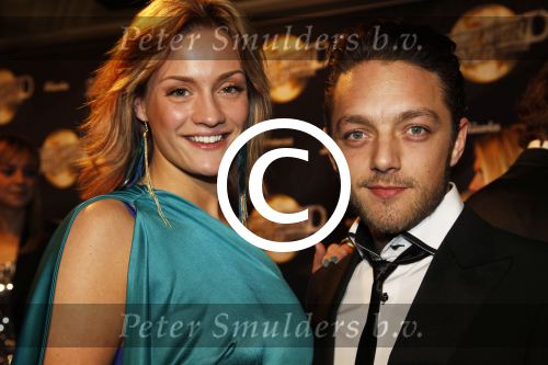 Amsterdam 17 februari 2012
Premiere Saturday night fever in Carre.
Tommie Christiaan en partner Michelle Splietelhof
Peter Smulders bv