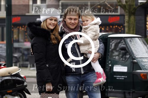 Amsterdam 30 januari 2012
Wesly Bronkhorst met vriendin Renee en dochter.
Peter Smulders bv