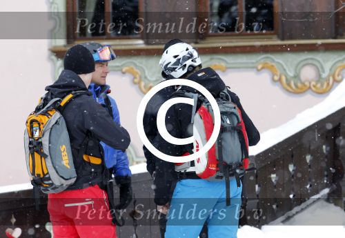 Lech 20 februari 2012
Prins Willem Alexander Prinses Maxima en Prinses Mabel Wisse Smit bij hotel post. ski airbags
Peter Smulders bv
