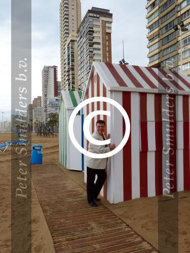 Benidorm, 7 Maart 2013
Andy de Wit ( Ad v d Hurk) voor en optreden in Cafe Rest. 
De Blauwe Walvis
Foto Peter Smulders BV
