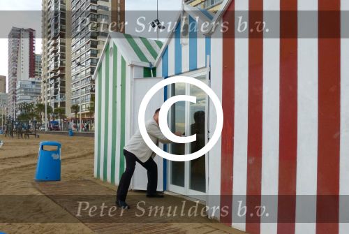 Benidorm, 7 Maart 2013
Andy de Wit ( Ad v d Hurk) voor en optreden in Cafe Rest. 
De Blauwe Walvis
Foto Peter Smulders BV