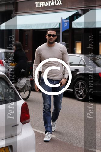 Amsterdam 8 maart 2013
Badr Hari en Maxim Gullit op de pc hooftstraat.
Peter Smulders bv
