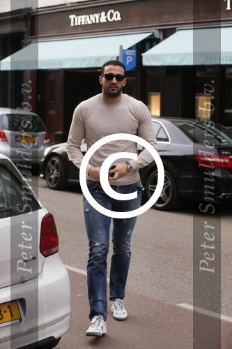 Amsterdam 8 maart 2013
Badr Hari en Maxim Gullit op de pc hooftstraat.
Peter Smulders bv