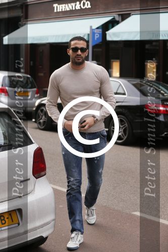 Amsterdam 8 maart 2013
Badr Hari en Maxim Gullit op de pc hooftstraat.
Peter Smulders bv