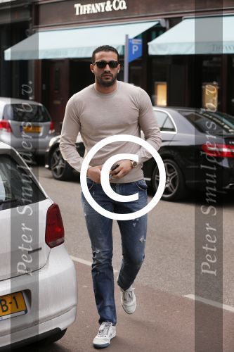 Amsterdam 8 maart 2013
Badr Hari en Maxim Gullit op de pc hooftstraat.
Peter Smulders bv