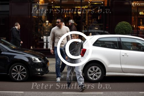Amsterdam 8 maart 2013
Badr Hari en Maxim Gullit op de pc hooftstraat.
Peter Smulders bv
