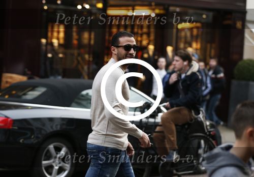 Amsterdam 8 maart 2013
Badr Hari en Maxim Gullit op de pc hooftstraat.
Peter Smulders bv