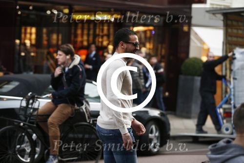 Amsterdam 8 maart 2013
Badr Hari en Maxim Gullit op de pc hooftstraat.
Peter Smulders bv