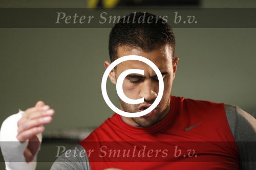 Oostzaan 11 maart 2013
Persconferentie en training Badr Hari bij Mike\'s gym.
Peter Smulders bv