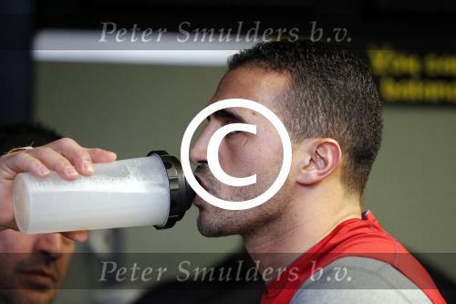 Oostzaan 11 maart 2013
Persconferentie en training Badr Hari bij Mike\'s gym.
Peter Smulders bv
