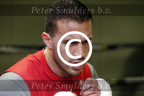 Oostzaan 11 maart 2013
Persconferentie en training Badr Hari bij Mike\'s gym.
Peter Smulders bv