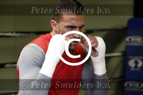 Oostzaan 11 maart 2013
Persconferentie en training Badr Hari bij Mike\'s gym.
Peter Smulders bv