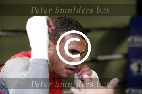 Oostzaan 11 maart 2013
Persconferentie en training Badr Hari bij Mike\'s gym.
Peter Smulders bv