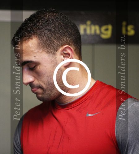 Oostzaan 11 maart 2013
Persconferentie en training Badr Hari bij Mike\'s gym.
Peter Smulders bv