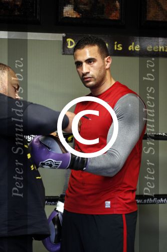 Oostzaan 11 maart 2013
Persconferentie en training Badr Hari bij Mike\'s gym.
Peter Smulders bv