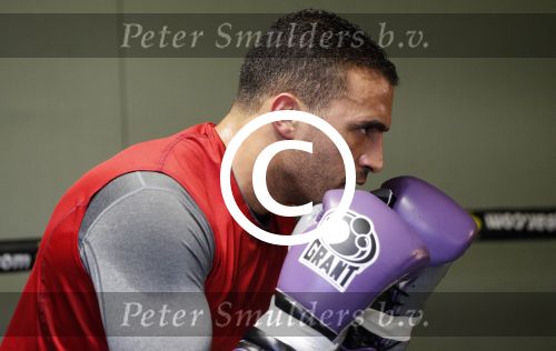 Oostzaan 11 maart 2013
Persconferentie en training Badr Hari bij Mike\'s gym.
Peter Smulders bv