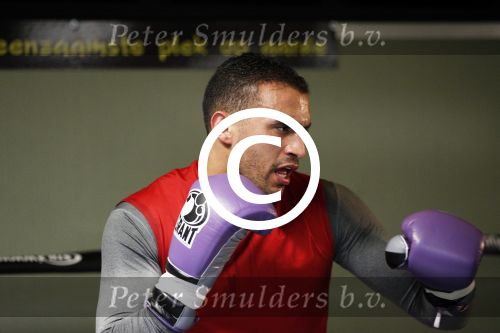 Oostzaan 11 maart 2013
Persconferentie en training Badr Hari bij Mike\'s gym.
Peter Smulders bv