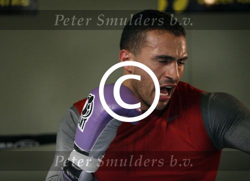 Oostzaan 11 maart 2013
Persconferentie en training Badr Hari bij Mike\'s gym.
Peter Smulders bv