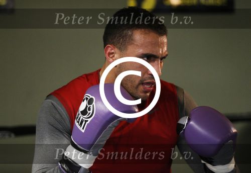 Oostzaan 11 maart 2013
Persconferentie en training Badr Hari bij Mike\'s gym.
Peter Smulders bv