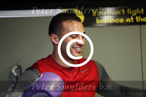 Oostzaan 11 maart 2013
Persconferentie en training Badr Hari bij Mike\'s gym.
Peter Smulders bv