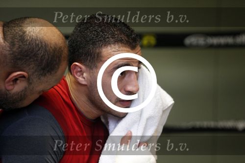 Oostzaan 11 maart 2013
Persconferentie en training Badr Hari bij Mike\'s gym.
Peter Smulders bv