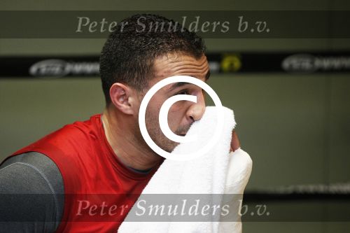 Oostzaan 11 maart 2013
Persconferentie en training Badr Hari bij Mike\'s gym.
Peter Smulders bv