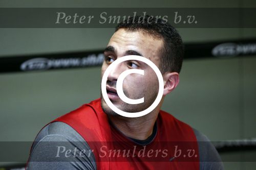 Oostzaan 11 maart 2013
Persconferentie en training Badr Hari bij Mike\'s gym.
Peter Smulders bv