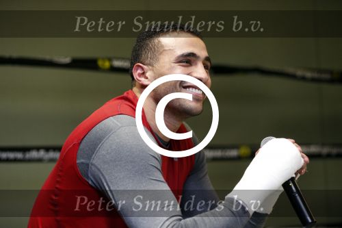 Oostzaan 11 maart 2013
Persconferentie en training Badr Hari bij Mike\'s gym.
Peter Smulders bv