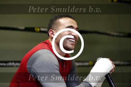 Oostzaan 11 maart 2013
Persconferentie en training Badr Hari bij Mike\'s gym.
Peter Smulders bv