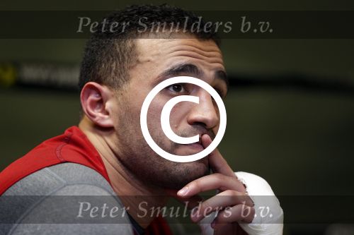 Oostzaan 11 maart 2013
Persconferentie en training Badr Hari bij Mike\'s gym.
Peter Smulders bv