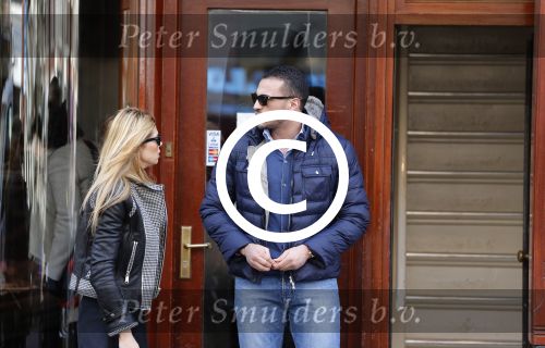 Amsterdam 25 maart 2013
Estelle Cruijff en Badr Hari op de cornelis schuytstraat.
Peter Smulders bv